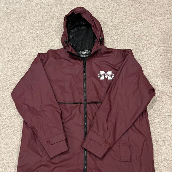 Mississippi State University Unisex Rain Jacket - Picture 1 of 5